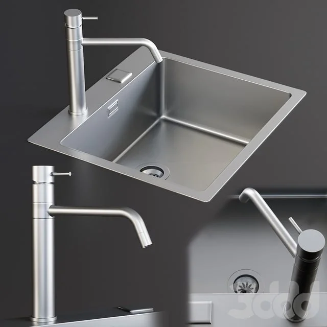 Sink Mira Mixer Inox